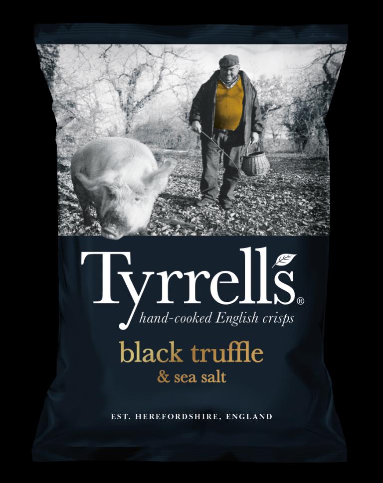 Potetchips Trøffel&amp;Salt 150g Tyrrells