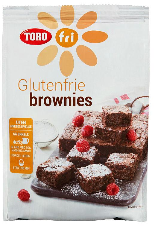 Brownies Mix glutenfri 540g Toro