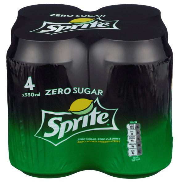 Sprite Zero 0,33lx4 boks