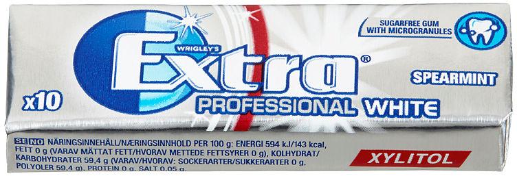 Extra Spearmint Pro White 14g