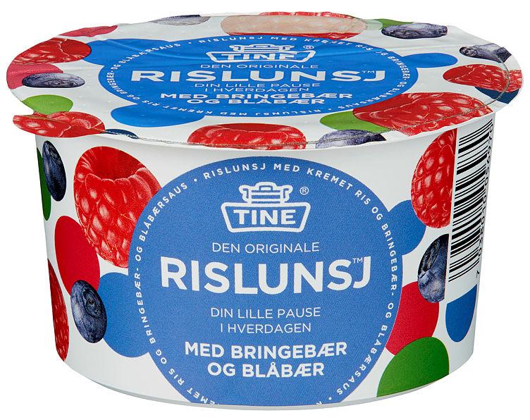 Rislunsj Bringebær/Blåbær 150g Tine