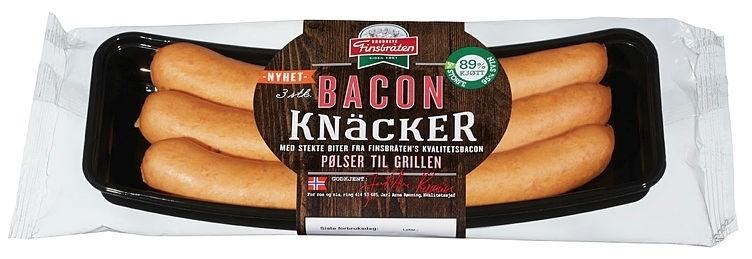 Finsbråten Knacker Bacon Pølse 285 g