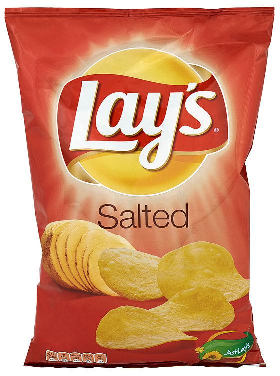 Lays Chips Saltet 175g