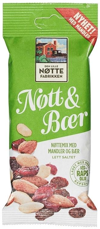 Den Lille Nøttefabrikken, Nøtt & Bær 60 g