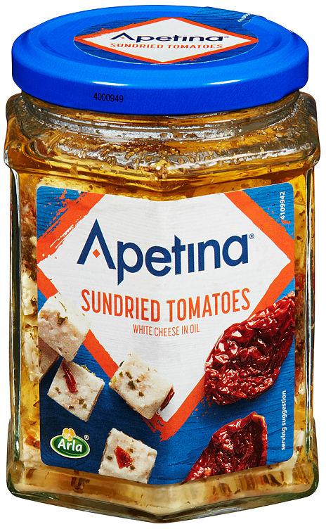 Apetina Ost Soltørket Tomat 265g Arla