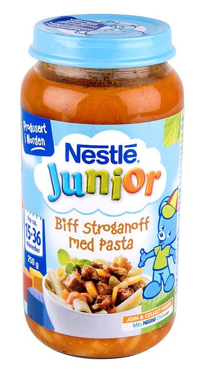 Biff Stroganoff m/Pasta 15mnd 250g Nestle