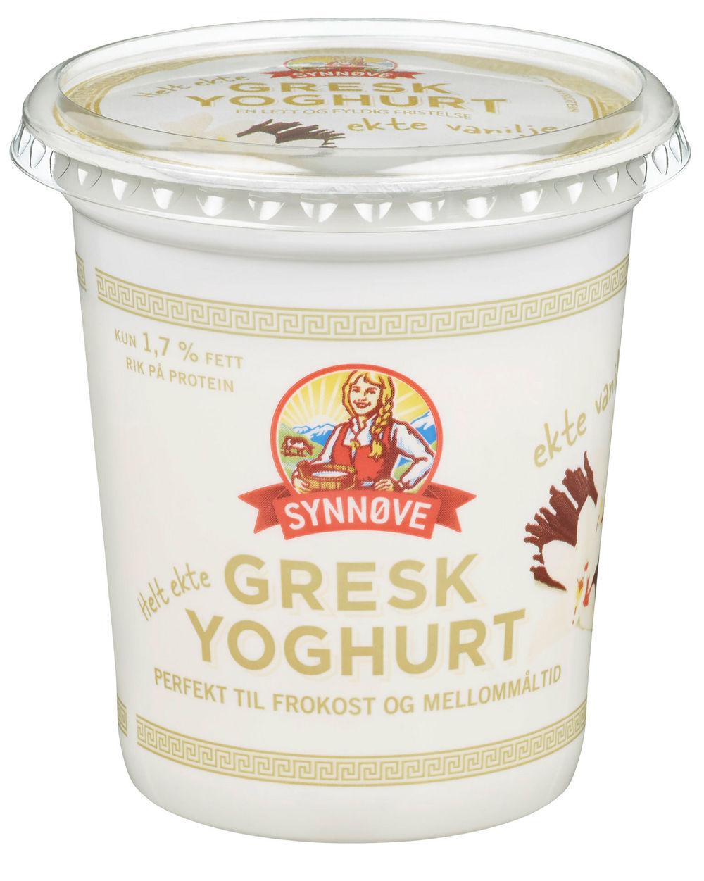Gresk Yoghurt Vanilje 350 g
