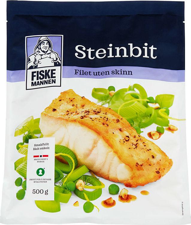 Steinbitfilet 500g Fiskemannen