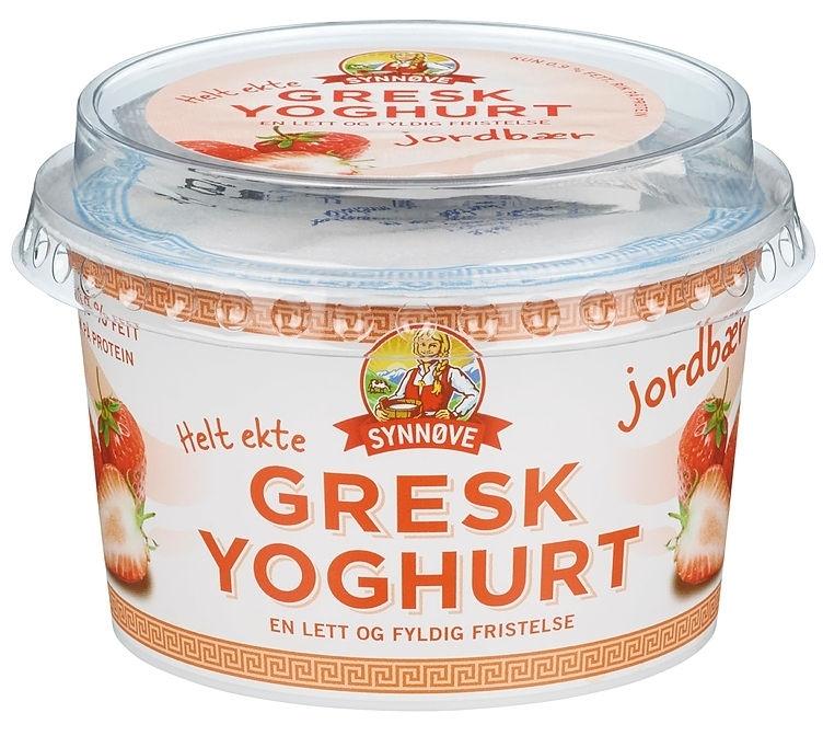 Gresk Yoghurt Jordbær 150 g