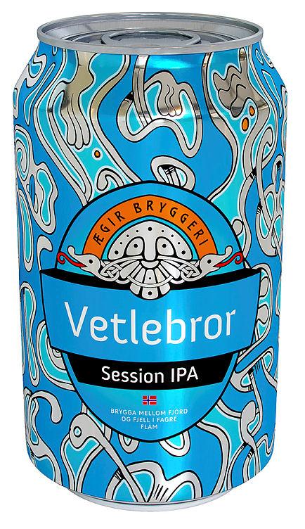 Ægir Vetlebror Ipa Session 0,33l boks