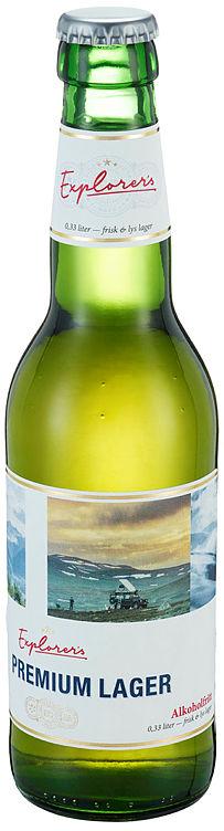 Explorers Society Premium Lager 0,33l flaske