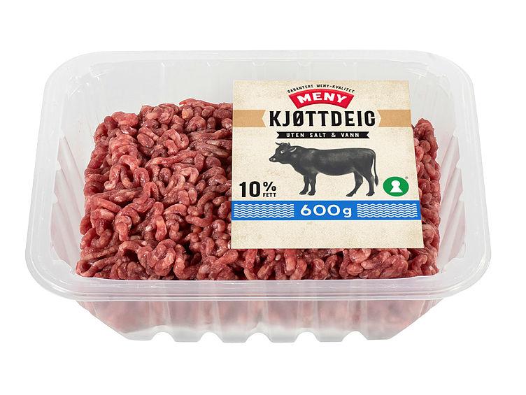 Kjøttdeig 10% Storfe Magrere 600g
