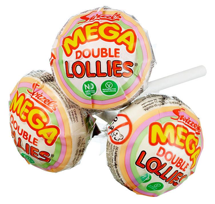 Mega Double Lolly 31g Swizzels