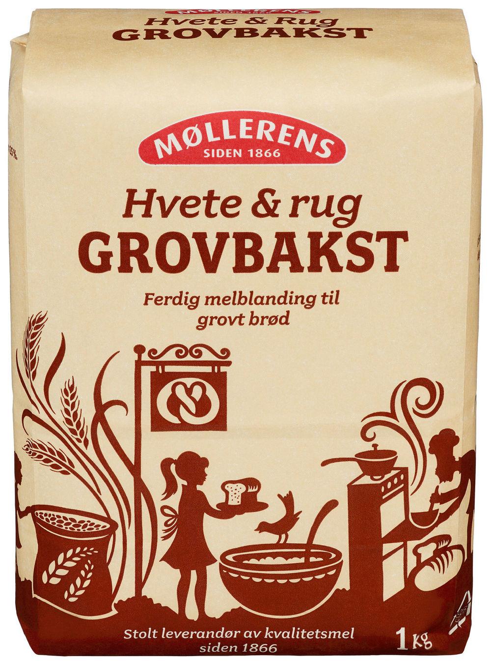 Grovbakstmel 1 kg