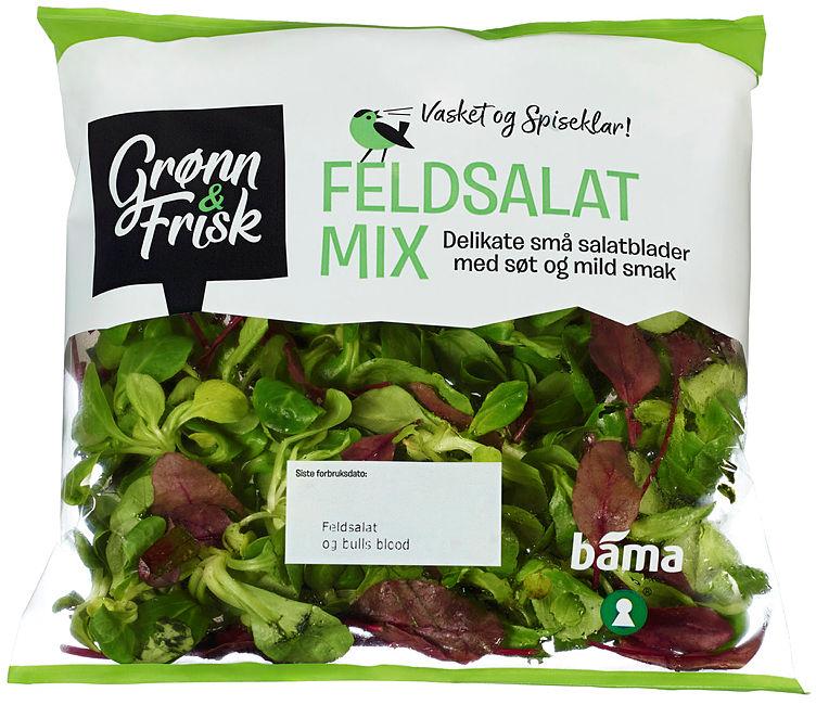 Feldsalat Mix 65g Grønn&amp;Frisk