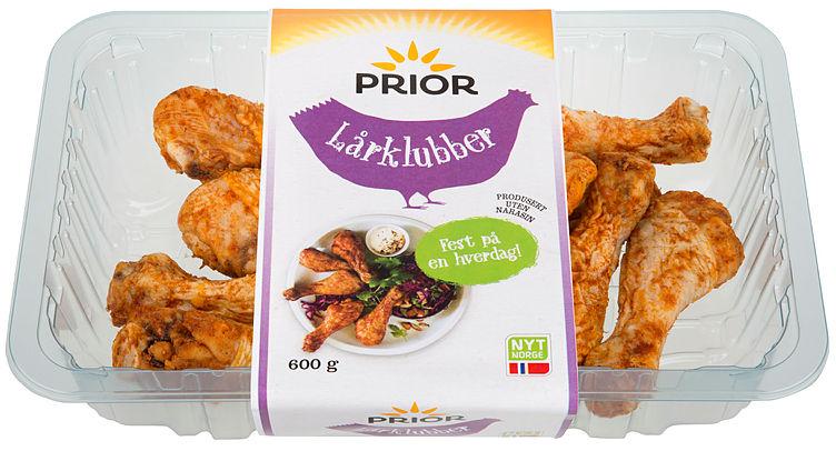 Kylling Lårklubber Grillet 600g Prior