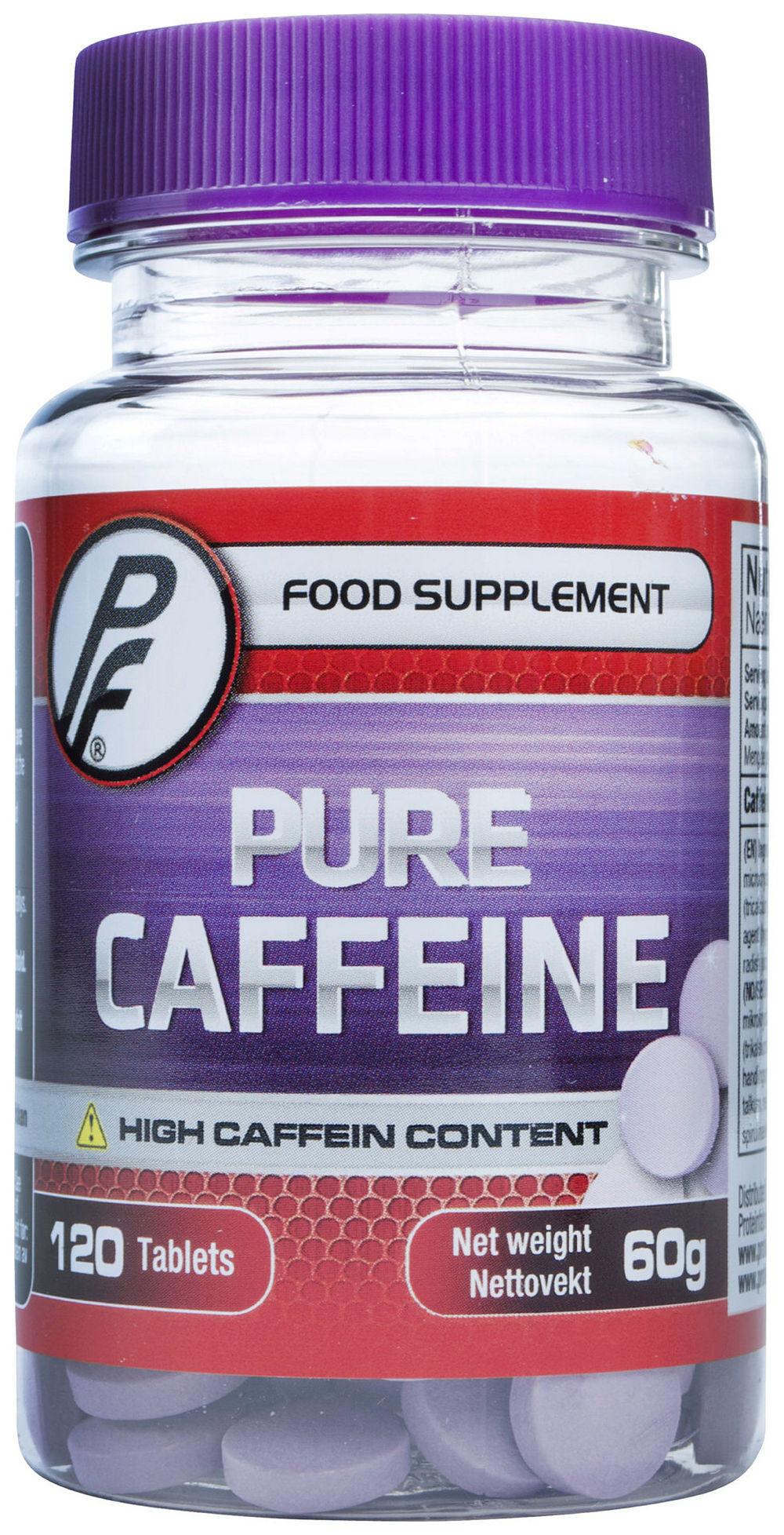 Pure Caffeine Kosttilskudd 120 stk