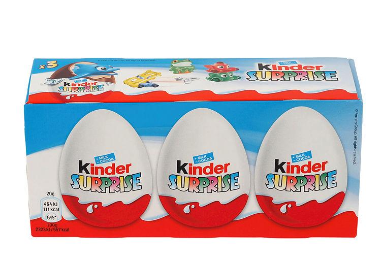 Kinderegg Surprise 3x20g