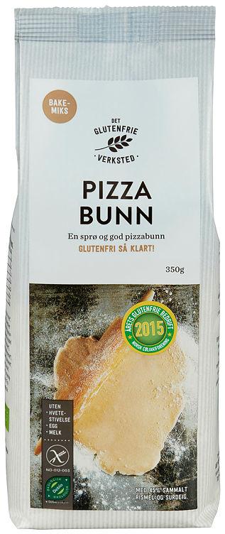 Pizzabunn Miks Gl.Fri Økol 350g Dgv