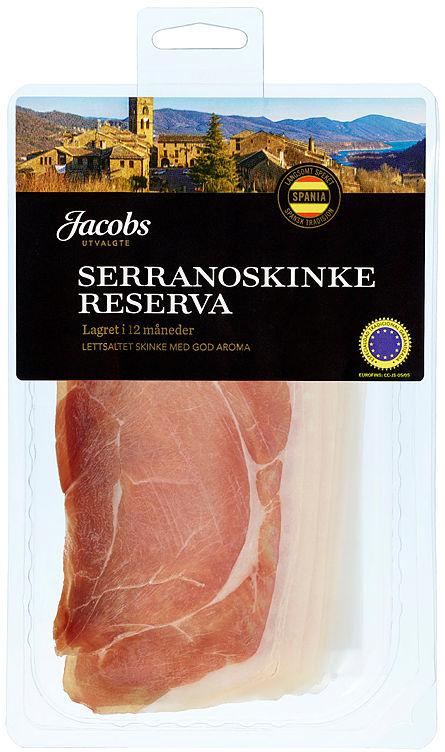 Serranoskinke 80g Jacobs Utvalgte