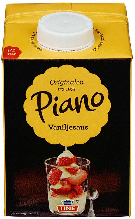 Vaniljesaus 0,5l Piano